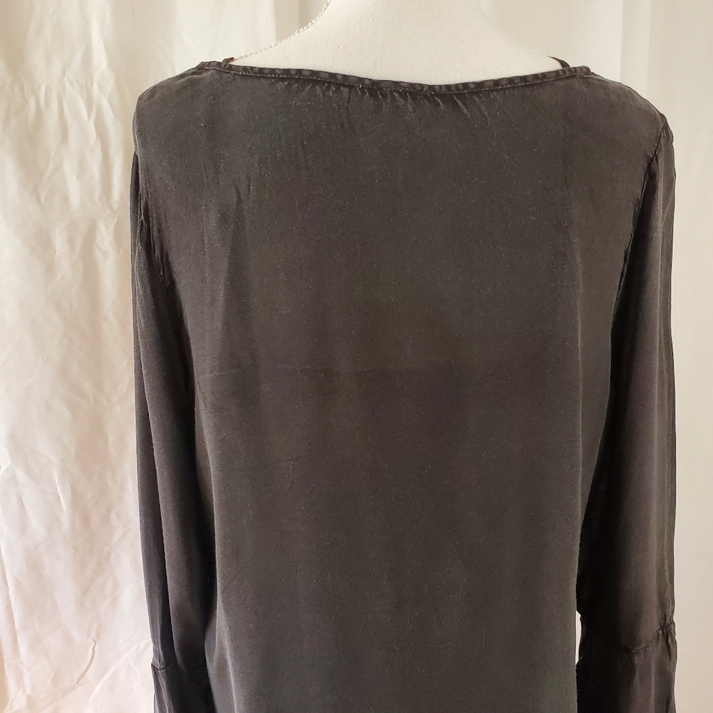 Treasure & Bond Women's Lightweight Black Dress - Picture 8 of 12